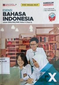Image of ESENSI BAHASA INDONESIA X Kumer (Fase E)
