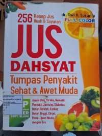 Image of 256 RESEP JUS DAHSYAT