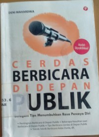 Image of CERDAS BERBICARA DIDEPAN PUBLIK