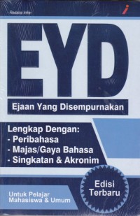 EYD EJAAN YANG DISEMPURNAKAN