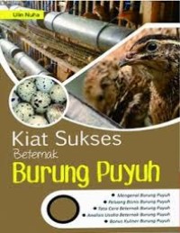 KIAT SUKSES BETERNAK BURUNG PUYUH
