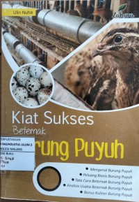 kiat sukses beternak warung puyuh