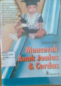 Image of MENCETAK ANAK JENIUS DAN CERDAS