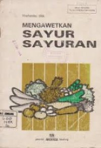 MENGAWETKAN SAYUR SAYURAN
