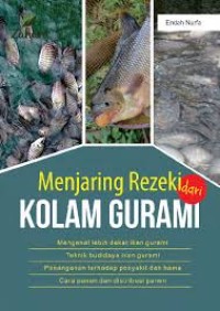 MENJARING REZEKI DARI KOLAM GURAMI