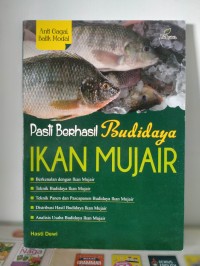 PASTI BERHASIL BUDIDAYA IKAN MUJAIR