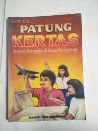 patung kertas teman bermain di kala senggang